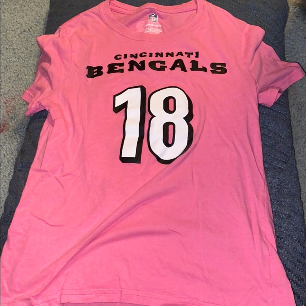 Pink bengals tshirt
